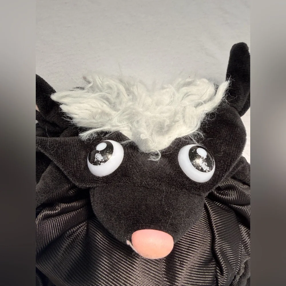 Toddler Skunk Halloween Costume 18-24M Plush Hooded Jumpsuit - Picture 4 of 8